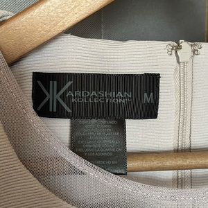 Kim Kardashian Ribbed Dress